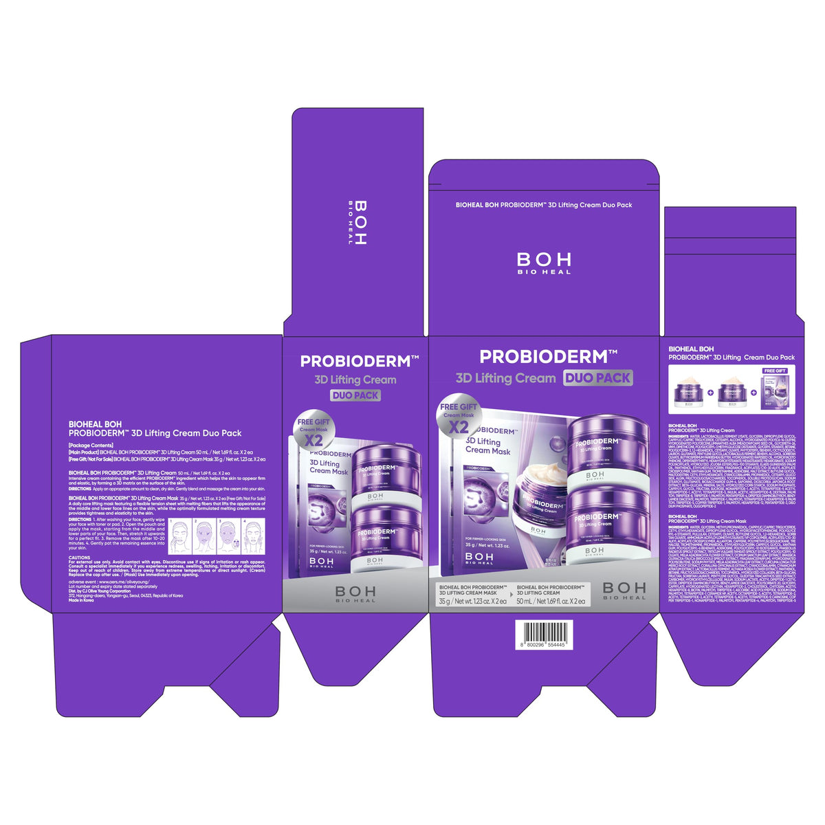BIOHEAL BOH gift box styled in lifestyle scene showing attractive-present appeal
