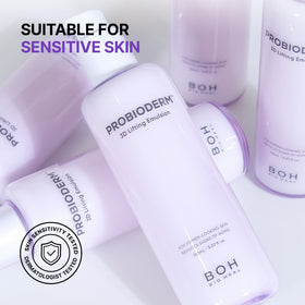 BIOHEAL BOH graphic highlighting Probioderm and peptide complex