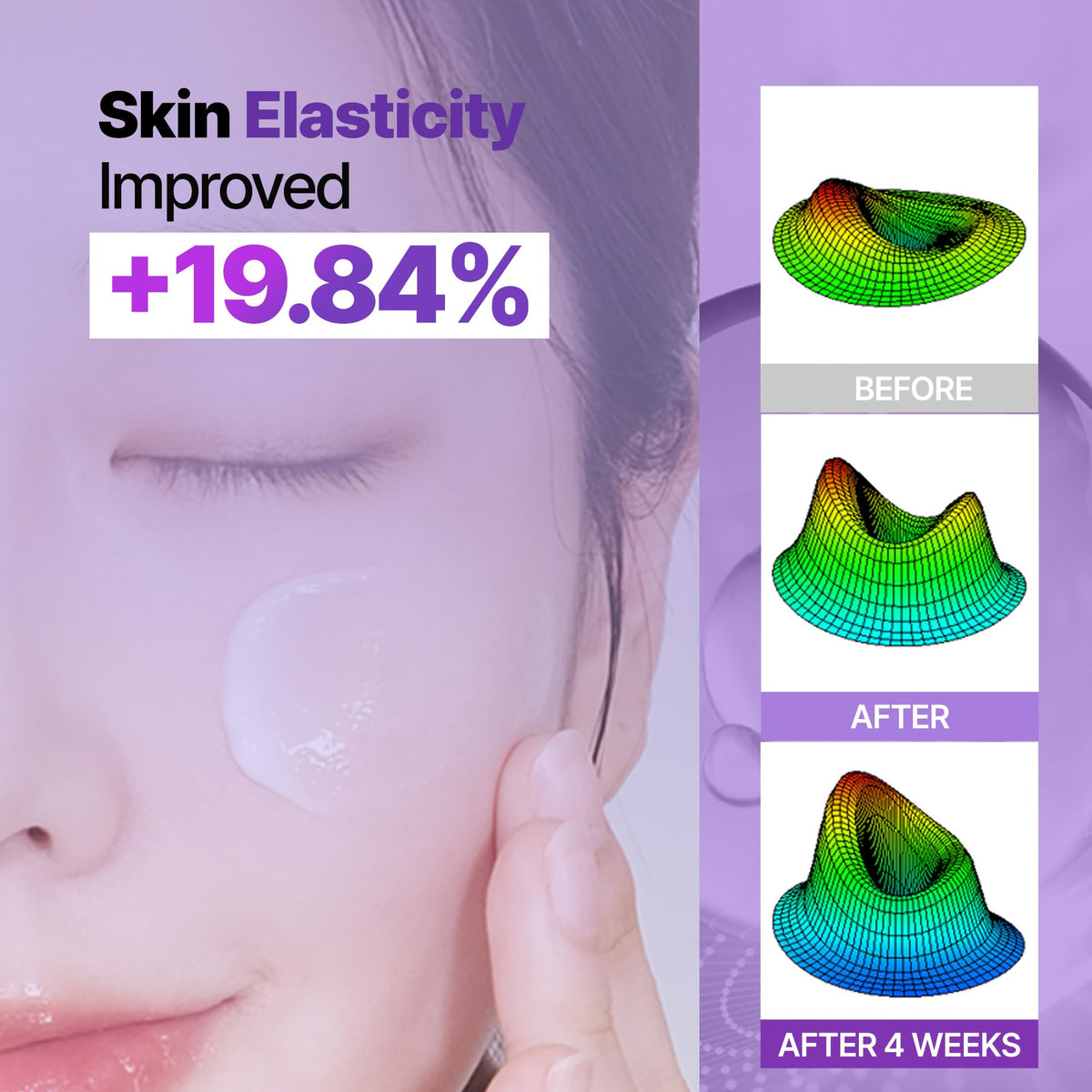 BIOHEAL BOH close-up emulsion texture for lightweight hydration