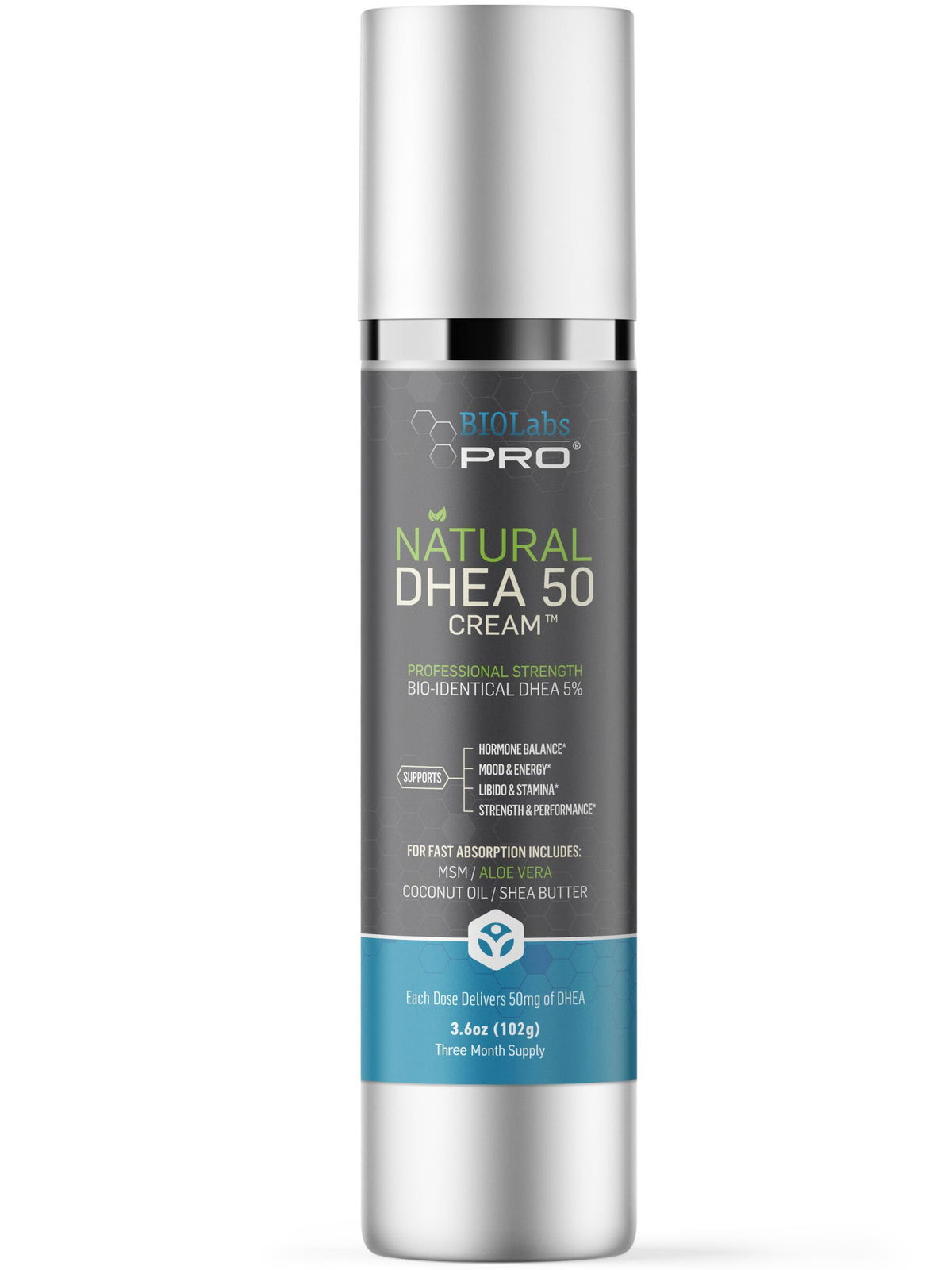 BIOLABS PRO front bottle showing label and elegant packaging benefit clarity