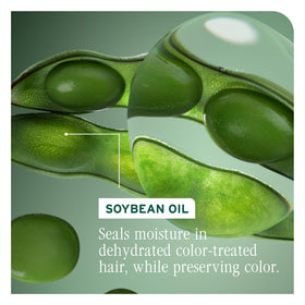 In-shower use of Biolage conditioner illustrating detangling benefit