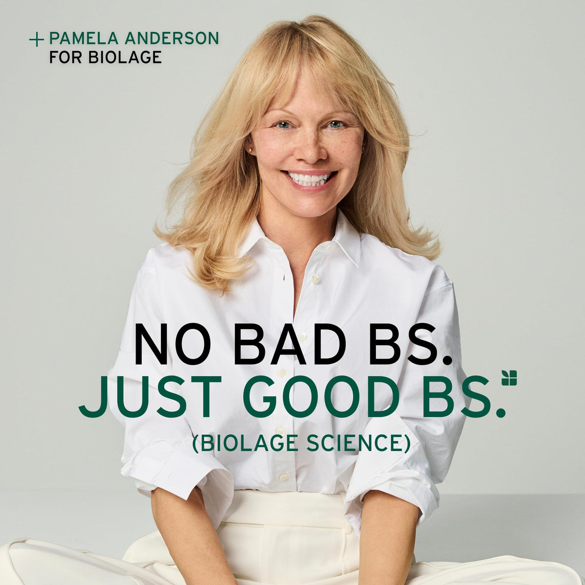 Biolage ingredient panel highlighting soybean oil and stearic acid benefits