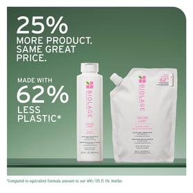 Biolage creamy shampoo texture close-up showing moisturizing consistency