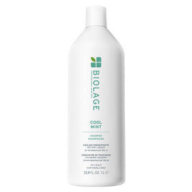 Biolage front packaging showing pump bottle and professional size benefit