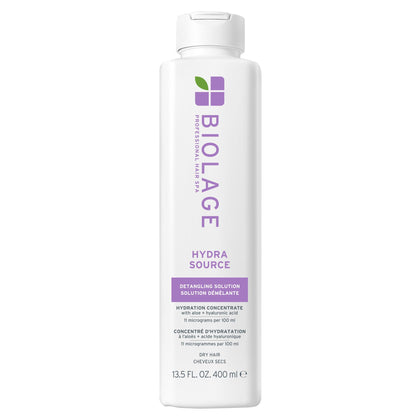 Biolage front bottle view showing clean hydration benefits