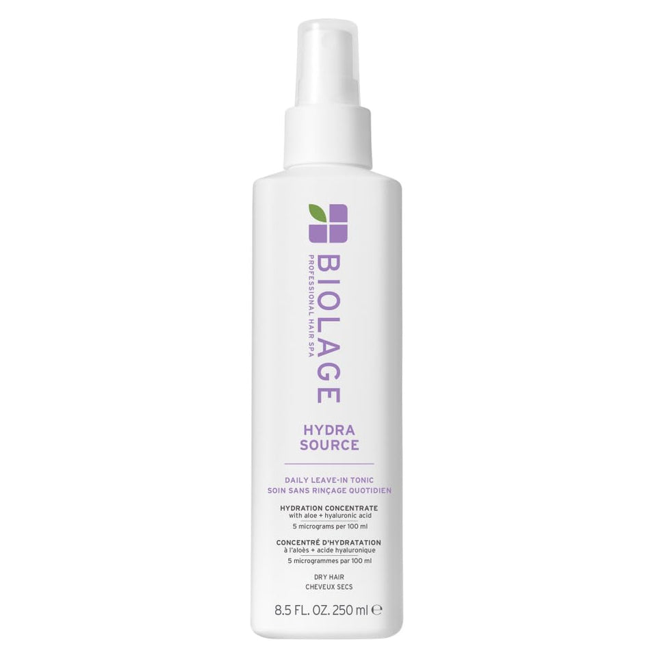 Biolage front packaging shows bottle and label for easy identification and shelf appeal