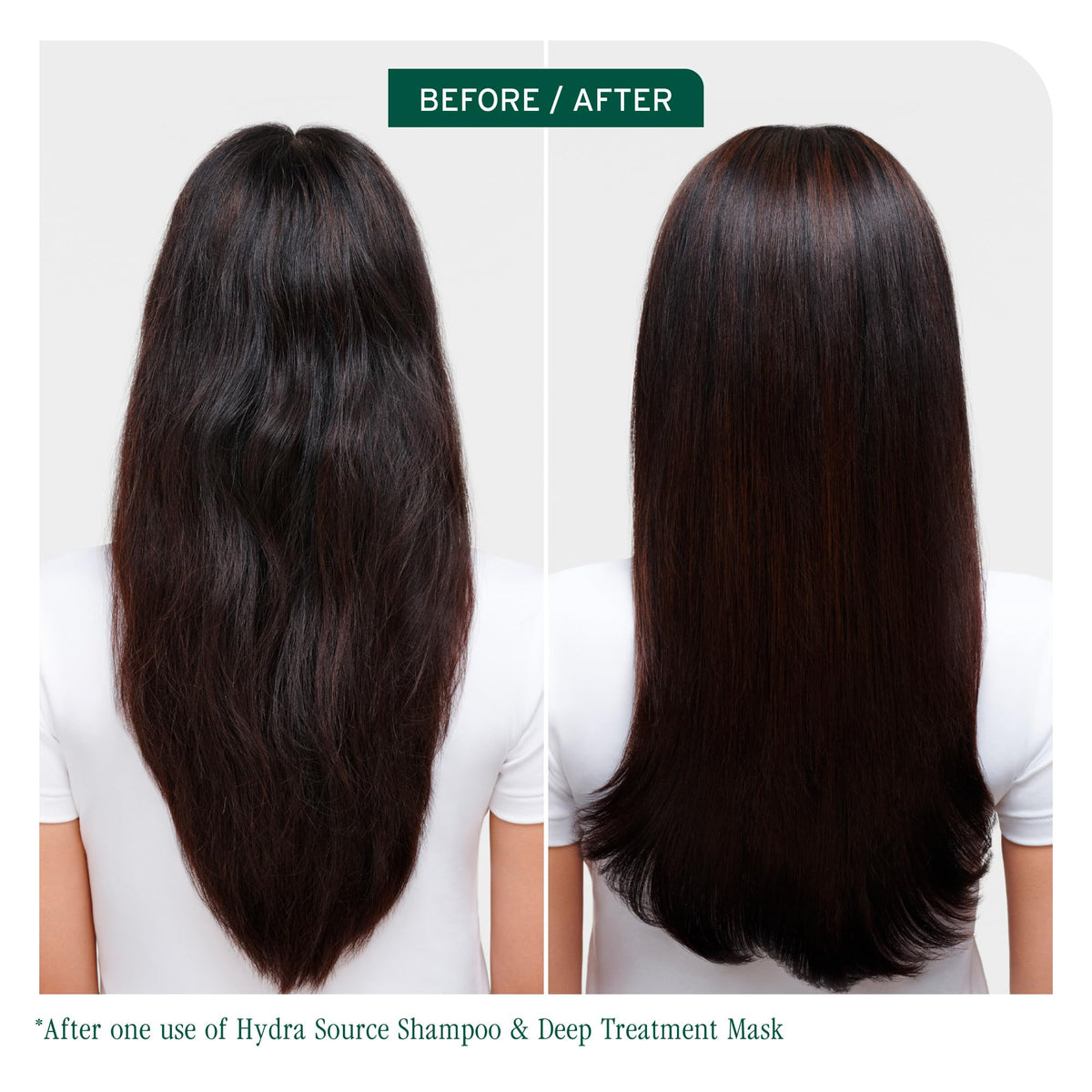 Biolage pouch close-up highlighting label and eco-friendly benefit