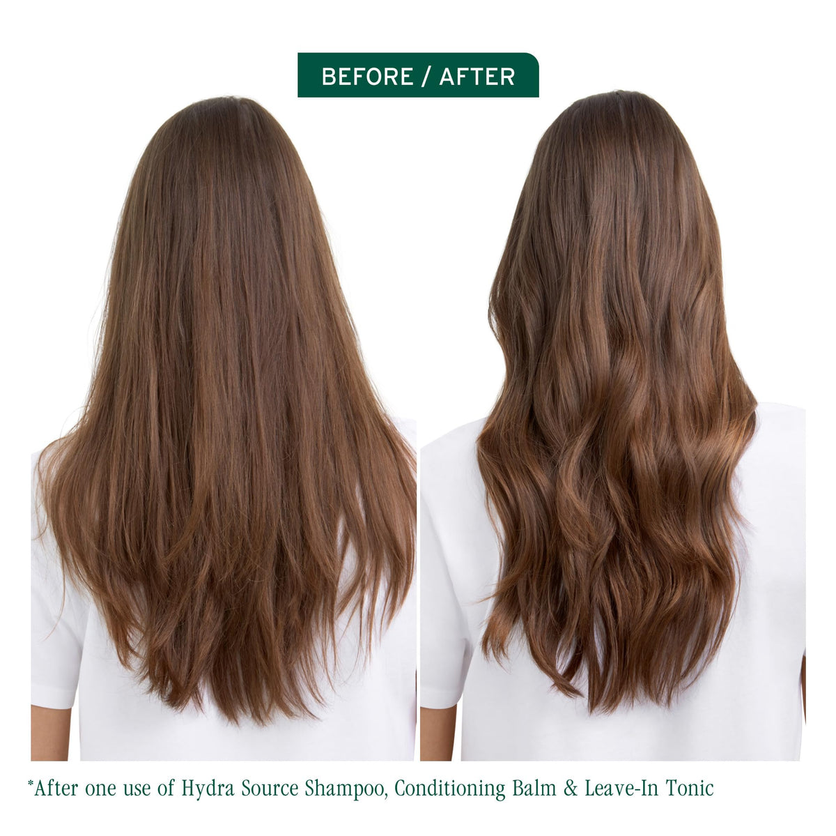 Biolage cap and pump detail highlighting recycled-plastic packaging benefit