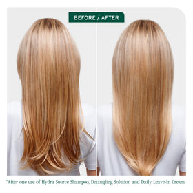 Biolage tube detail showcasing sustainable paper-plastic mix and reduced plastic