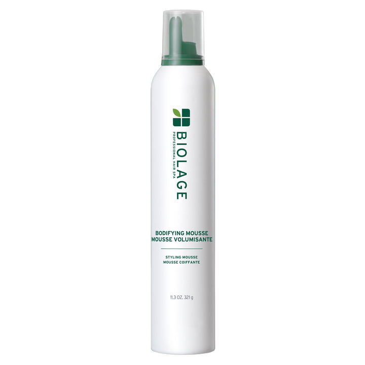 Biolage mousse front packaging showing brand and volume benefit