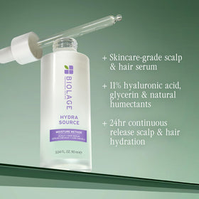 Biolage scalp massage in use demonstrating enhanced scalp comfort