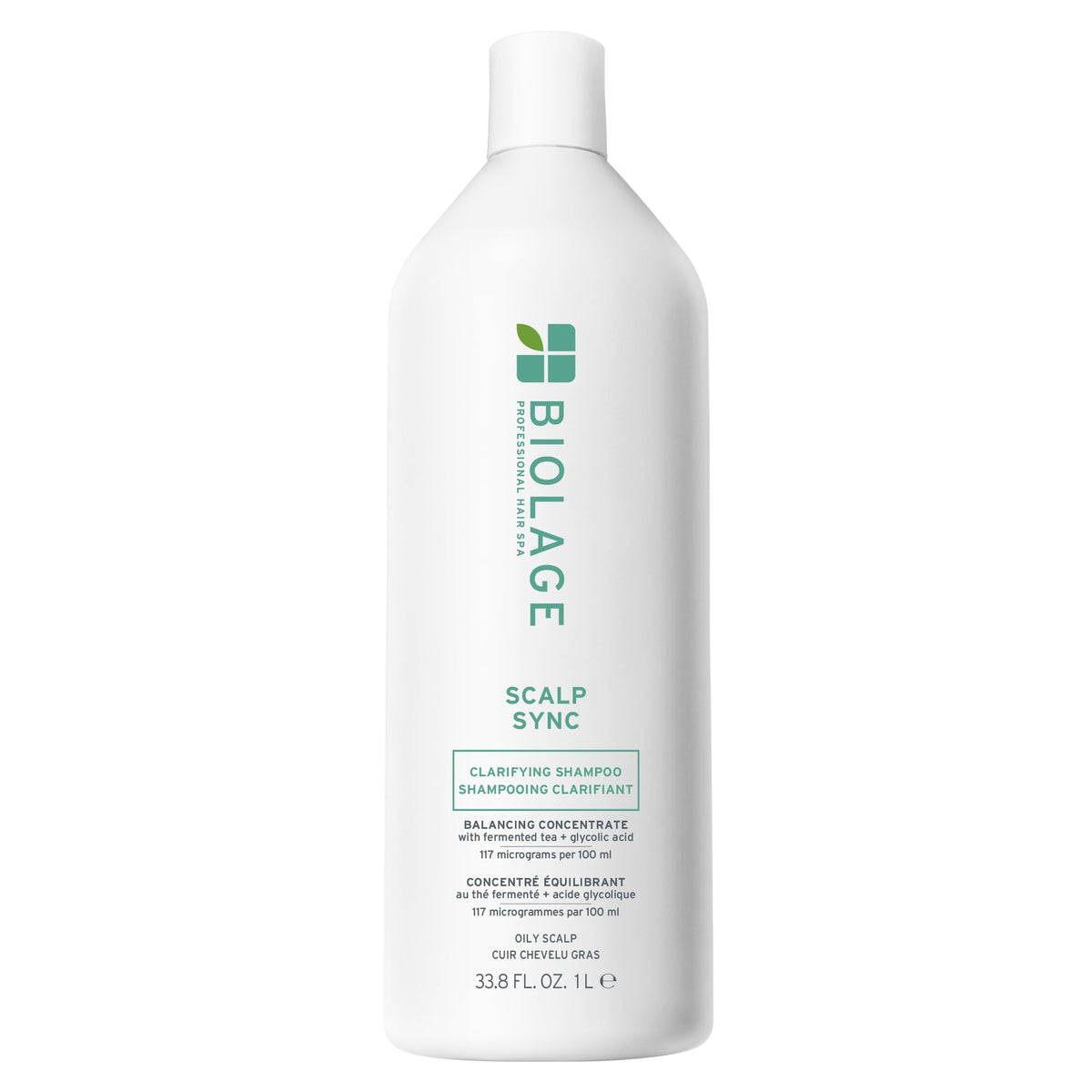 Biolage Scalp Sync front packaging showing bottle and label for clear identification and benefit