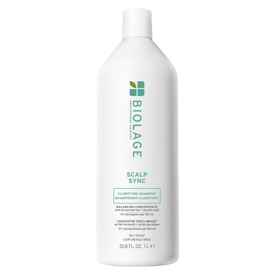 Biolage Scalp Sync front packaging showing bottle and label for clear identification and benefit