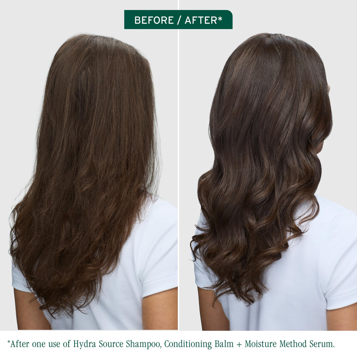 Biolage droplet on scalp during application to deliver targeted moisture