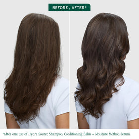 Biolage droplet on scalp during application to deliver targeted moisture