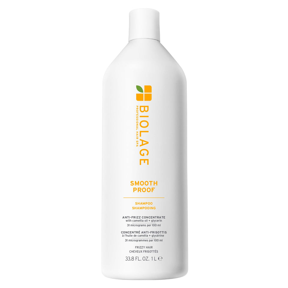 Biolage bottle front view showing brand and smoothing benefits