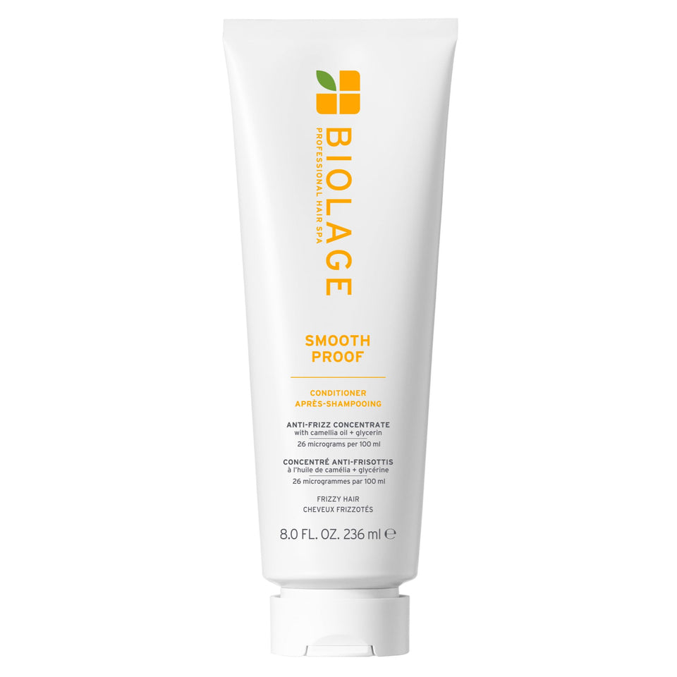 Biolage Smooth Proof front packaging showing tube and product benefit