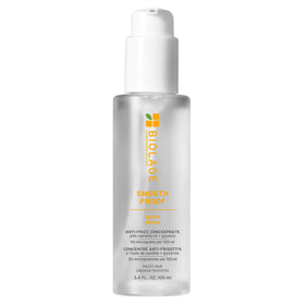 Biolage front packaging showing serum bottle and sleek label for easy identification and trust