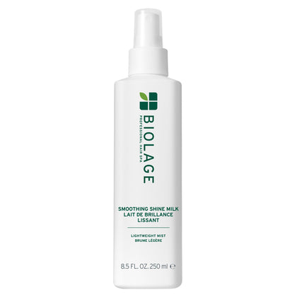 Biolage front packaging showing bottle and label, highlights lightweight shine