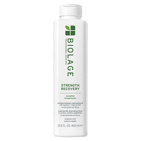 Biolage front bottle showing product and benefit of gentle strengthening