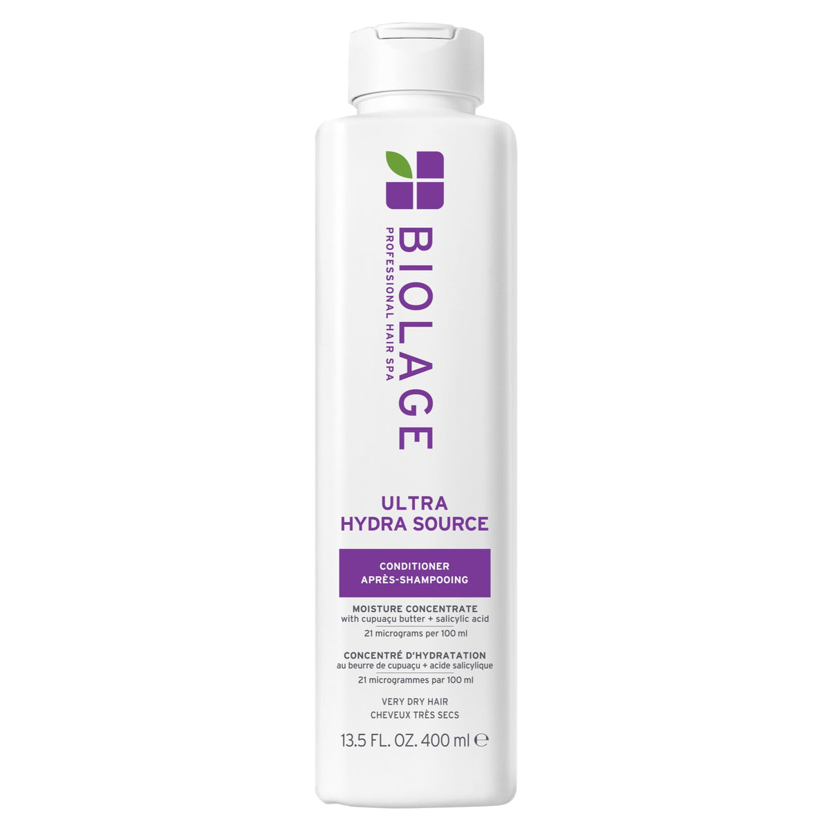 Biolage front packaging showing product and hydrating benefits