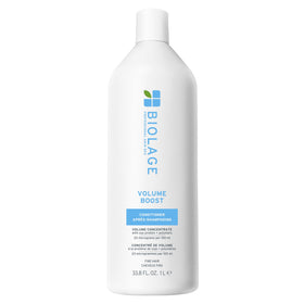 Biolage front bottle showing volume boost conditioner and benefits