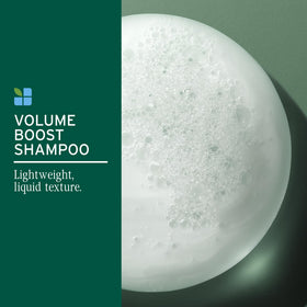 Biolage recycled plastic bottle detail showing eco-conscious packaging benefit