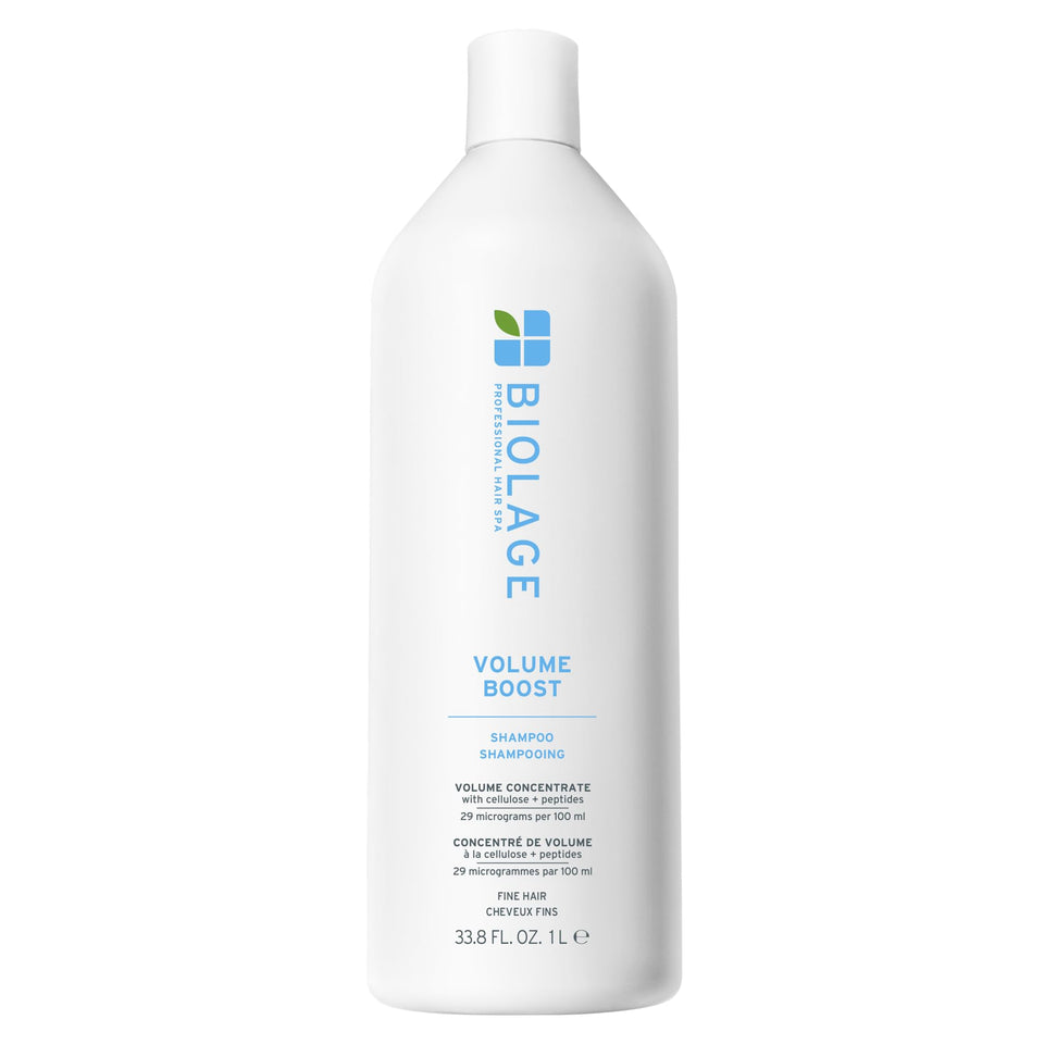 Biolage front bottle view showing product for lightweight volume