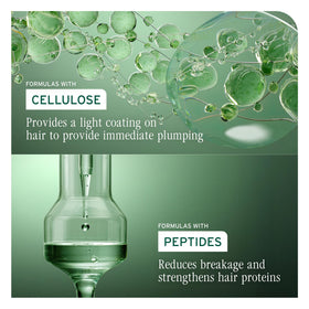 Biolage shampoo lather texture showing gentle foam for fine hair