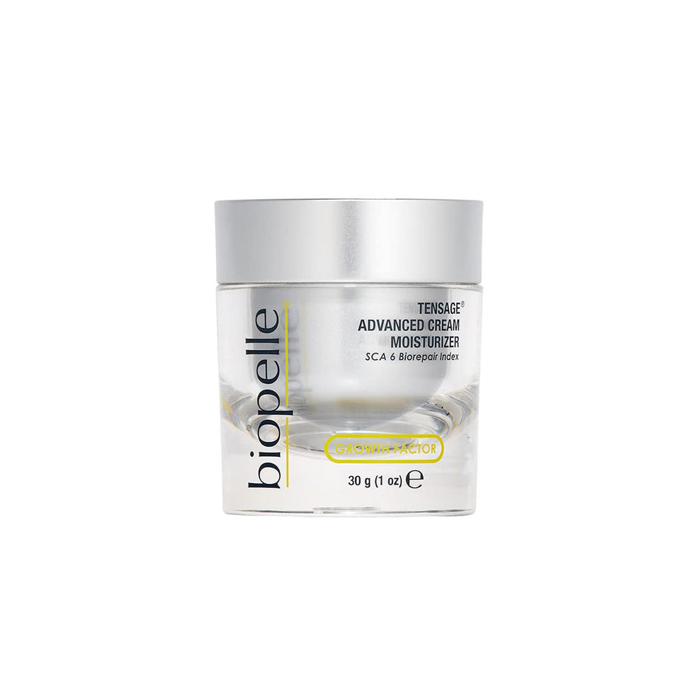 biopelle jar front label showing product name and benefits