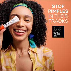 Bioré applicator tip close-up for precise, mess-free spot application