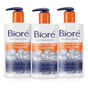 Bioré front packaging tube showing product name and cooling benefit