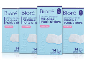 Bioré front packaging showing product and count for quick purchase benefit