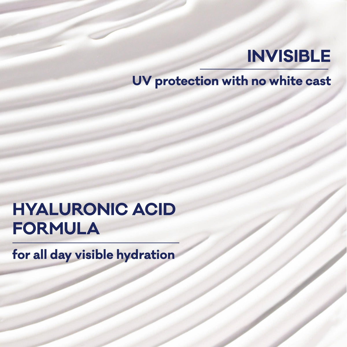Biore dispensing lotion on hand demonstrating easy spreadability