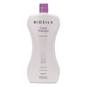 BioSilk front bottle view showing label and 34 oz size for color protection