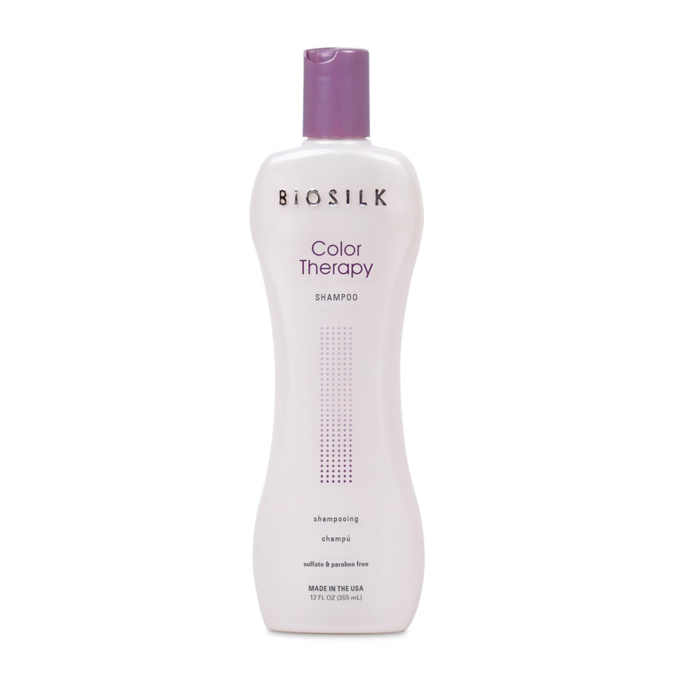 BioSilk front bottle showing label and color-protecting benefit