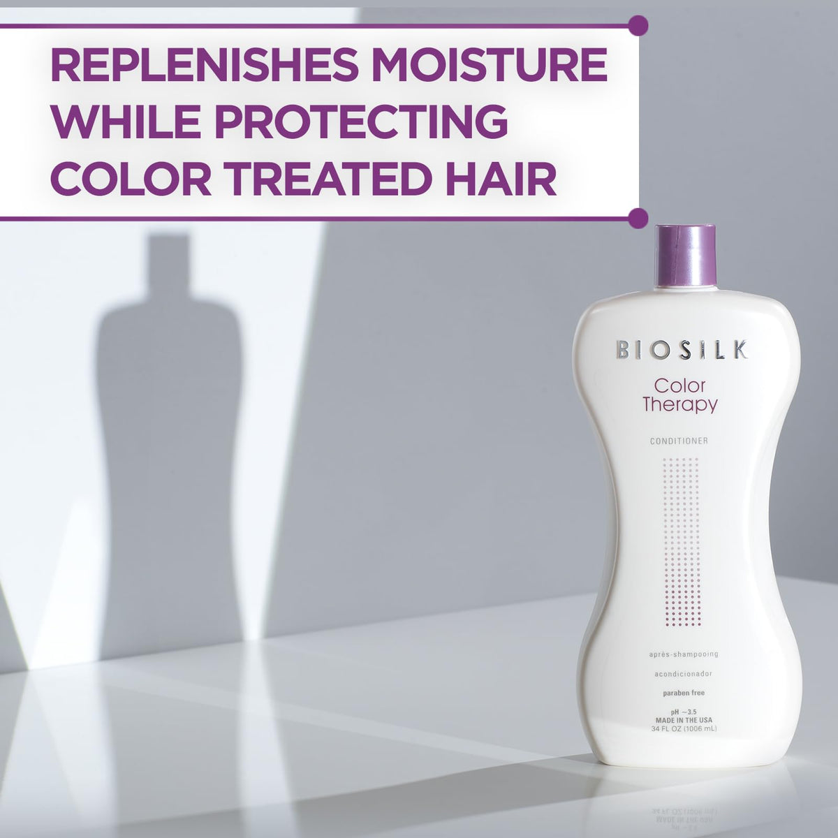 BioSilk creamy conditioner texture close-up for hydration and smoothness