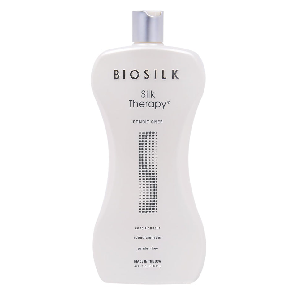 BioSilk front bottle showing brand and size for easy identification