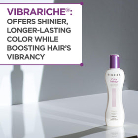 BioSilk shampoo lather texture demonstrating gentle sulfate-free foam