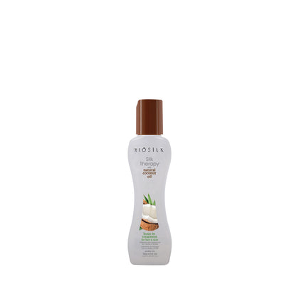 BioSilk front packaging showing product and benefits for glossy hair