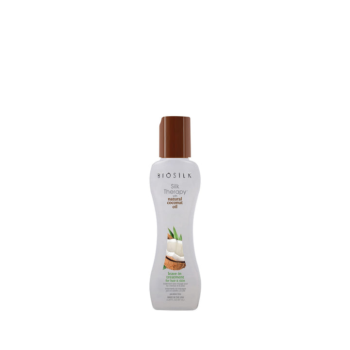 BioSilk front packaging showing product and benefits for glossy hair
