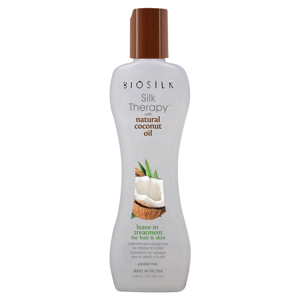 BioSilk front packaging showing product and benefit of frizz control