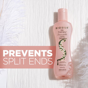 BioSilk texture dispensed on hand showing lightweight cream for quick absorption