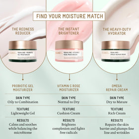 BIOSSANCE spreading cream on neck and face to boost hydration