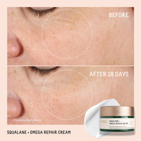 BIOSSANCE cream texture close-up highlighting whipped hydration