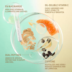 Biossance ingredient focus on niacinamide and vitamin C for brightening