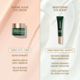 Biossance label detail showing ingredients for informed ingredient benefits