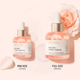 BIOSSANCE product label and BeautyInc award for trusted performance