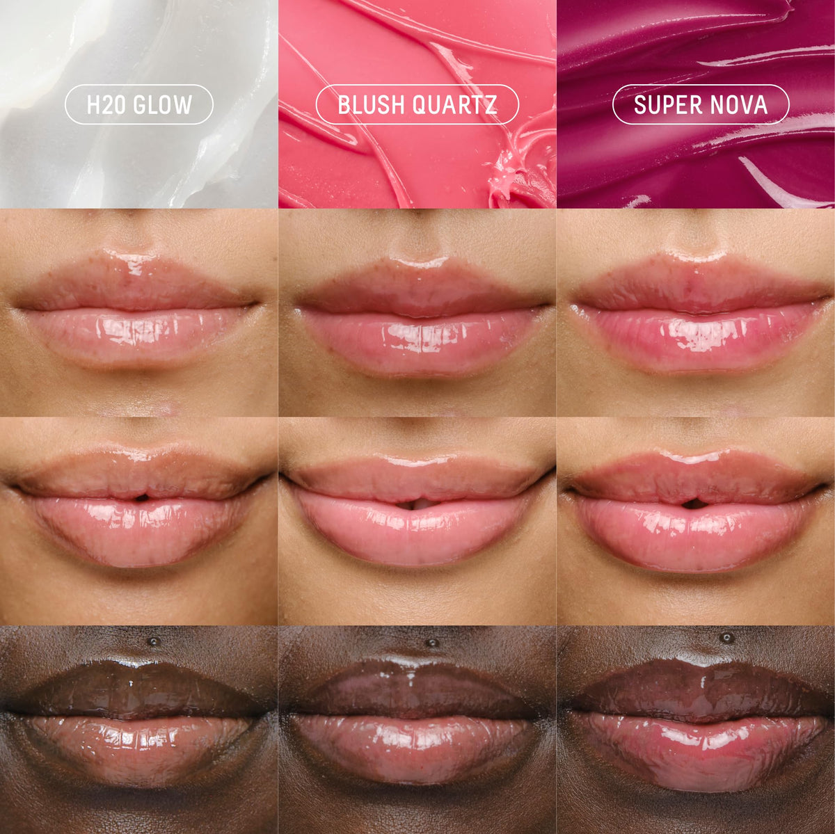 BIOSSANCE lip perfector tucked in a clutch bag showing travel-ready convenience