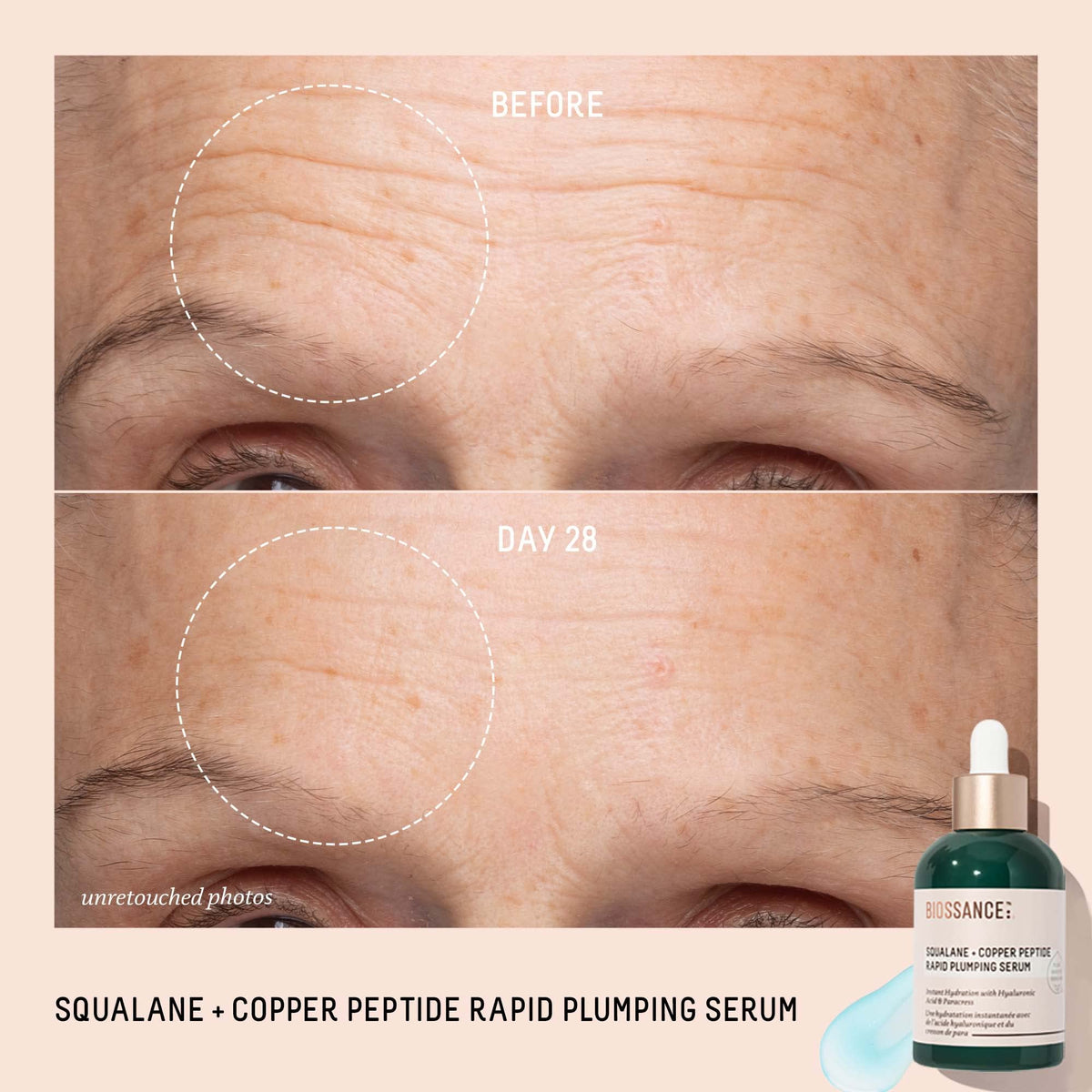 Close-up of serum droplet texture highlighting smooth hydration and absorbency